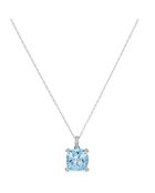 Pendentif Topaze Unique Topaze 2.70 cts or blanc