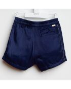 Short Laureen fluide bleu nuit