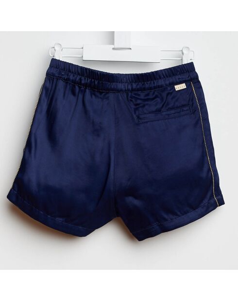 Short Laureen fluide bleu nuit