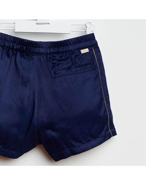 Short Laureen fluide bleu nuit