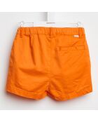 Short Loco en Coton orange