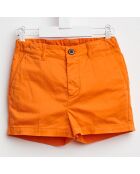 Short Loco en Coton orange