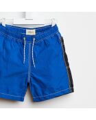 Short de bain Lazo bicolore bleu/noir