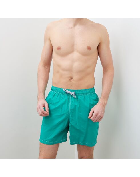 Short de bain Solid volley vert