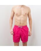 Short de bain Solid volley hibiscus