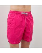Short de bain Solid volley hibiscus