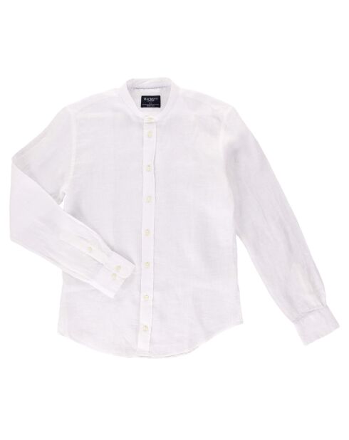 Chemise 100% Lin blanche - T.9/15A