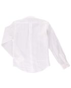 Chemise 100% Lin blanche - T.9/15A