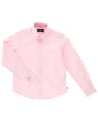 Chemise Number en Coton logo brodé rose