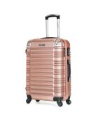 Lima Long Stay koffer met 4 wielen 75 cm roségoud