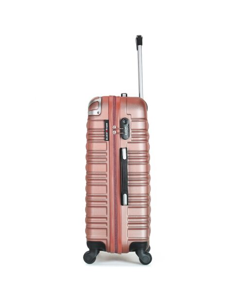 Lima Langstreckenkoffer mit 4 Rädern 75 cm roségold