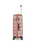 Lima Medium Stay Koffer met 4 wielen 65 cm roségoud