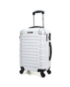 Valise Long Séjour 4 roues Lima 75cm blanche