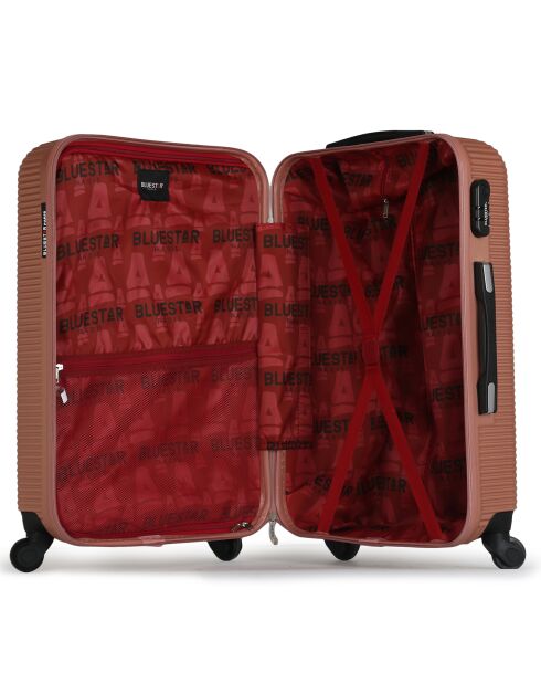 London-Reisekoffer mit 4 Rädern, 70 cm, roségold