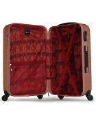 London Mittelgroßer Reisekoffer mit 4 Rädern, 60 cm, roségold