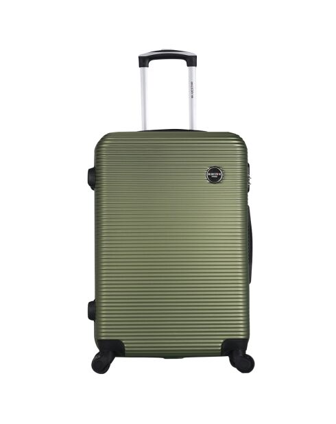 London Mittelgroßer Reisekoffer mit 4 Rädern, 60 cm, khakigrün