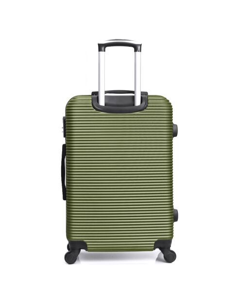 London Mittelgroßer Reisekoffer mit 4 Rädern, 60 cm, khakigrün