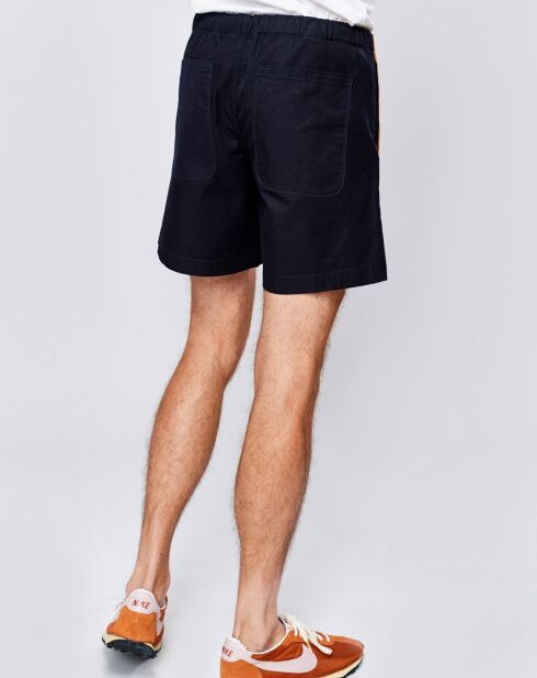 Marineblauwe pogy shorts
