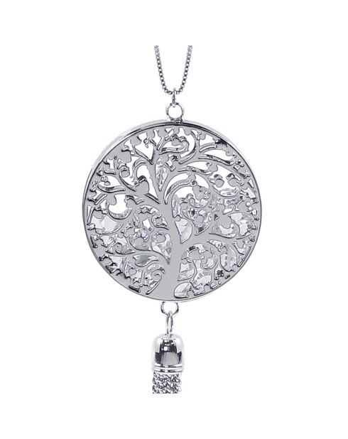 Zilveren ketting Natura