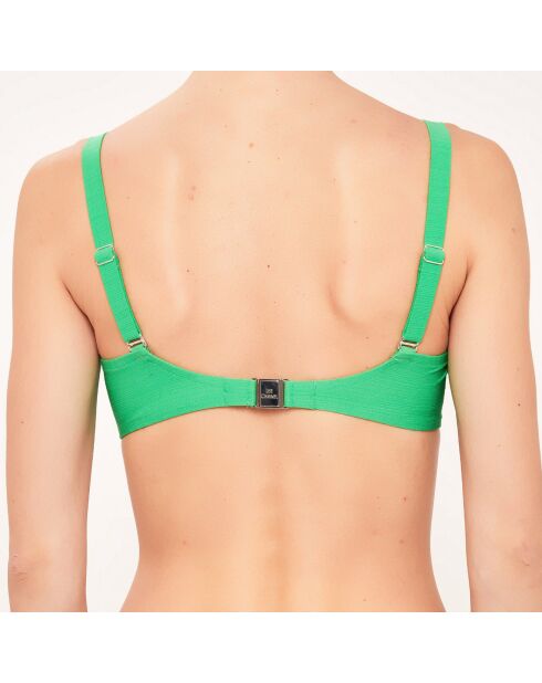 Swarovski® Jewel Case Basket Badeanzugoberteil, D- bis G-Cups, grün