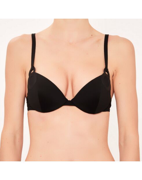 Badeanzugtop Corbeille mit schwarzen Muscheln