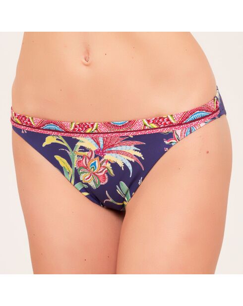 Slip da bagno blu a vita bassa