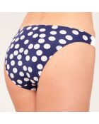 Bas de maillot de bain Slip taille basse bleu