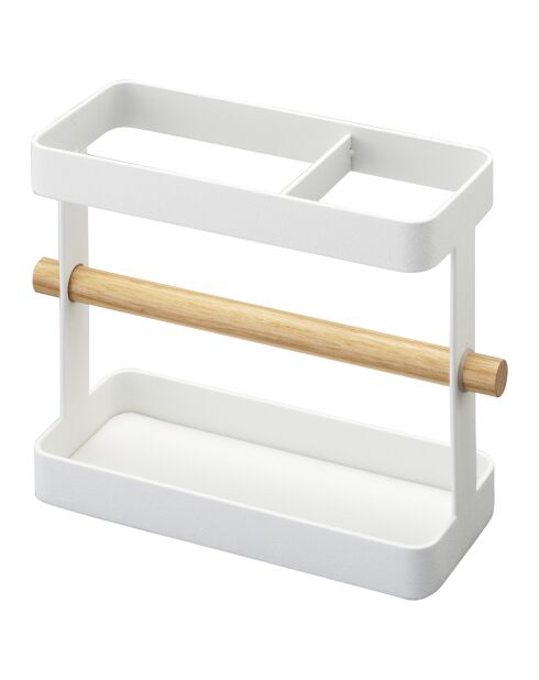 Tosca witte opbergruimte voor keukengerei - 7,5x20x14,5 cm