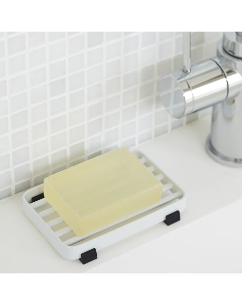 Porte-savon Tour blanc - 7.5x11 cm