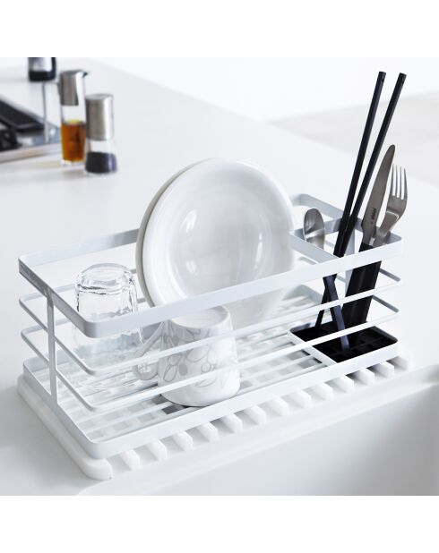 Escurridor Flow blanco - 20x38 cm