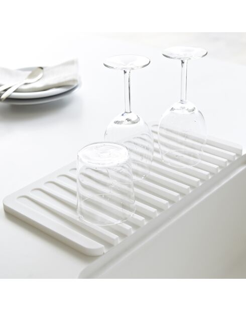 Escurridor Flow blanco - 20x38 cm