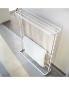 Porte-serviettes de bain Tour blanc - 15x65x75 cm