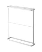 Porte-serviettes de bain Tour blanc - 15x65x75 cm