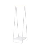 Porte-manteaux Tour blanc - 47x52x140 cm