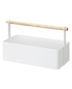 Witte opbergdoos - 13x29x16 cm