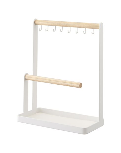 Tosca weißer Schmuckständer - 10,5 x 20 x 28,5 cm