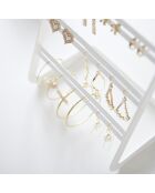 Porte-bijoux blanc - 10.3x15.2x19.7 cm