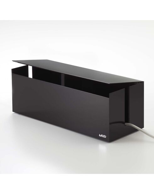 Scatola organizer per cavi web marrone - 15,5x40x14,5 cm