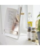 Support de livres Tosca blanc - 18.5x19.5x20 cm