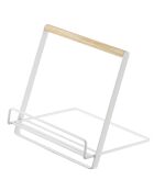 Support de livres Tosca blanc - 18.5x19.5x20 cm