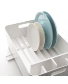 Escurridor blanco novedoso - 24x38x13 cm