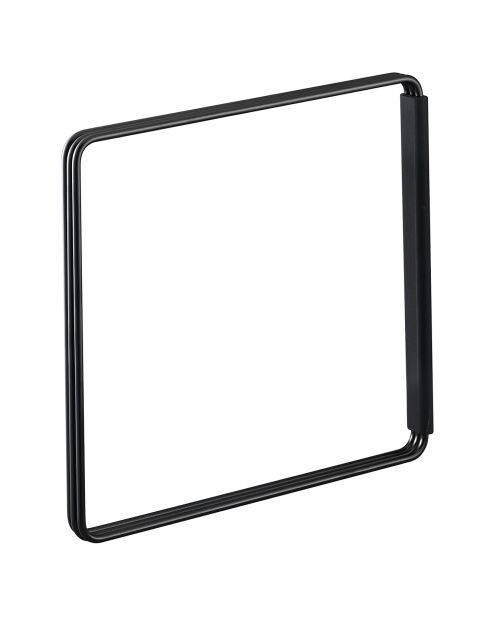 Porte-torchon pliable Tour noir - 2.2-54.5x27.5-53.5x25 cm