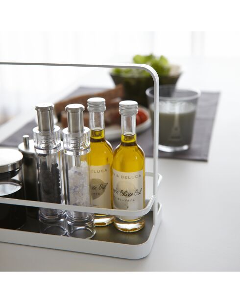 Tour witte keukenopslag - 10x21x18 cm