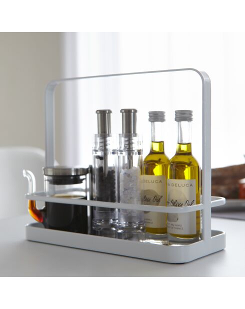 Tour witte keukenopslag - 10x21x18 cm