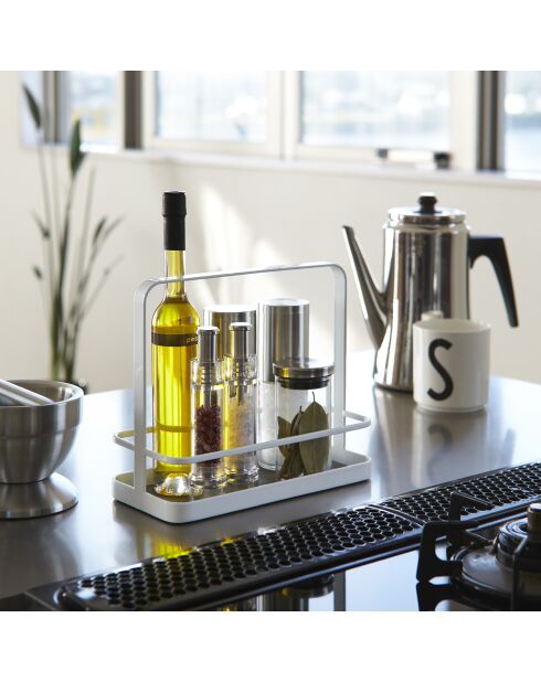 Tour witte keukenopslag - 10x21x18 cm