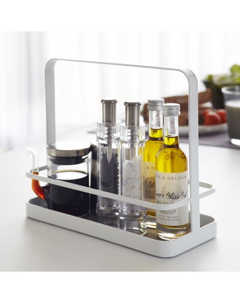 Tour witte keukenopslag - 10x21x18 cm