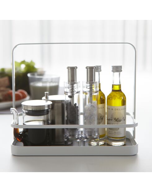 Tour witte keukenopslag - 10x21x18 cm