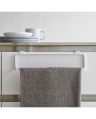 Tour witte servethouder - 6,5x30x8 cm