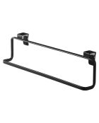 Porte-serviettes Tour noir - 6.5x30x8 cm