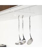 Rangement pour ustensiles de cuisine Tour blanc - 26x6.5 cm